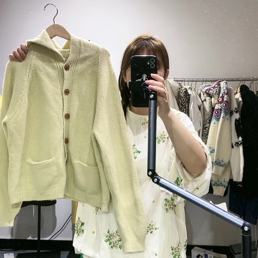 【闪购商品】黄色开衫