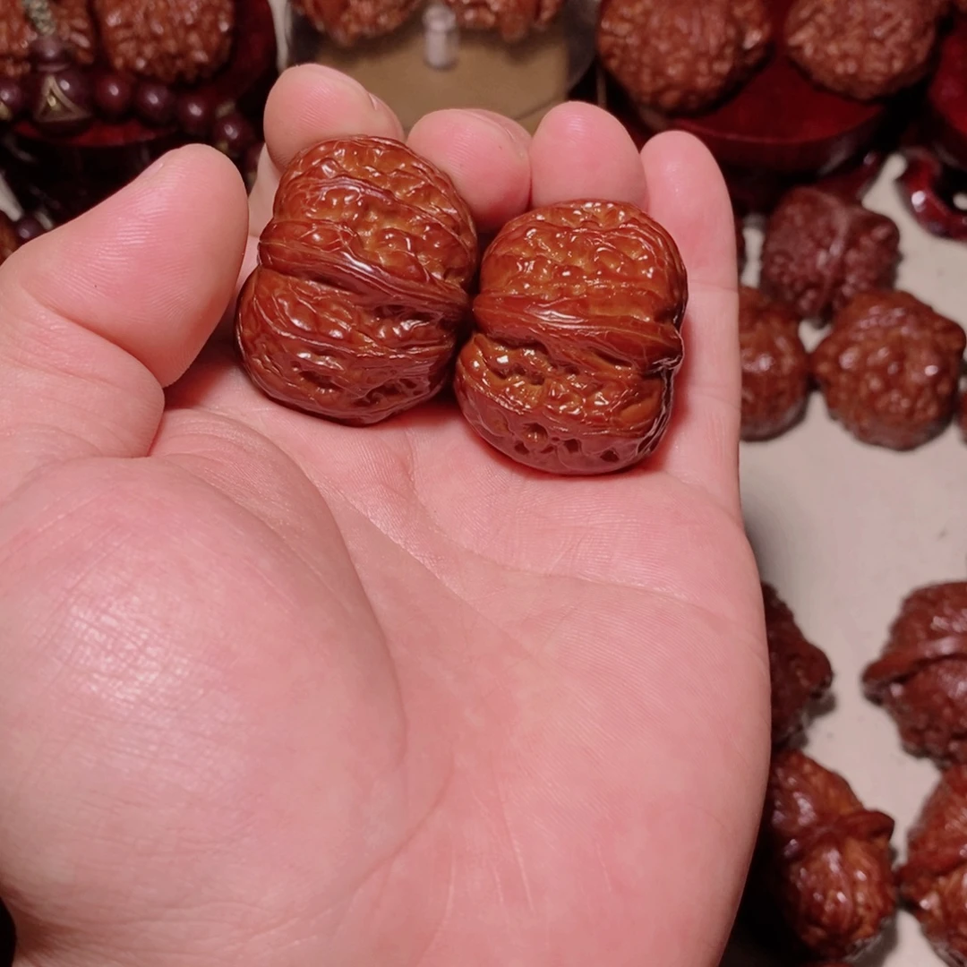 “***新吊坠桃核元宝元宝