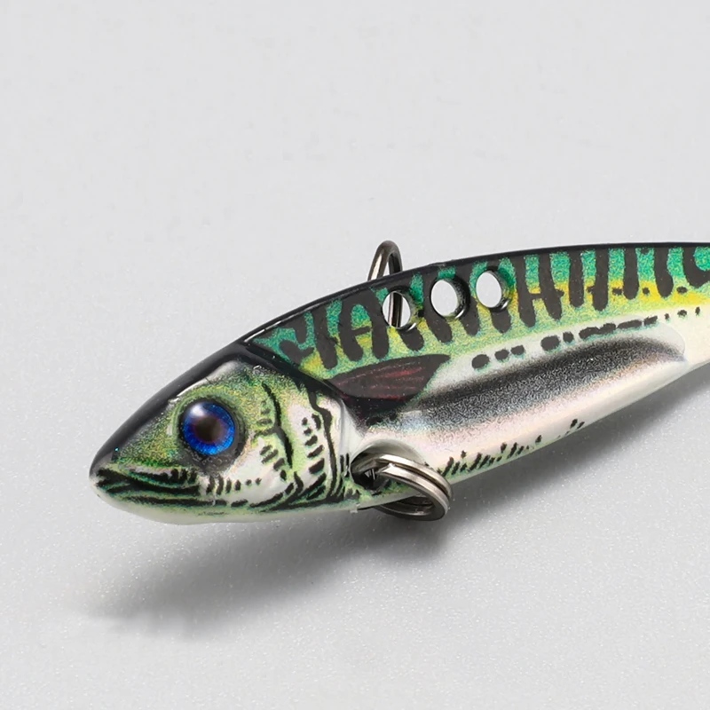 龙牙金属VIB路亚饵薄背亮片翘嘴鲈鱼鳜鱼远投假饵