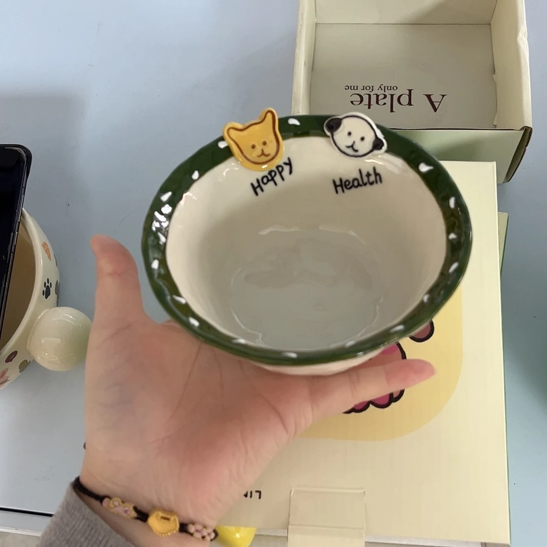 陶瓷正品5寸纽扣豆丁陶瓷餐具