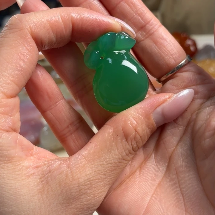 玛瑙/玉髓未镶嵌吊坠(不含链)