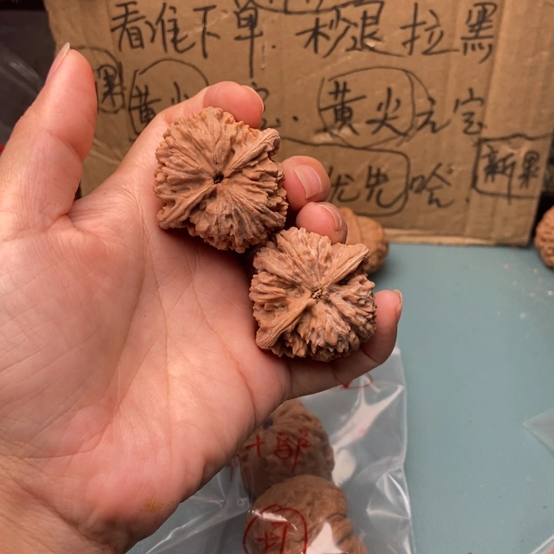宋***囊文玩核桃吊坠蚂蚁纹98