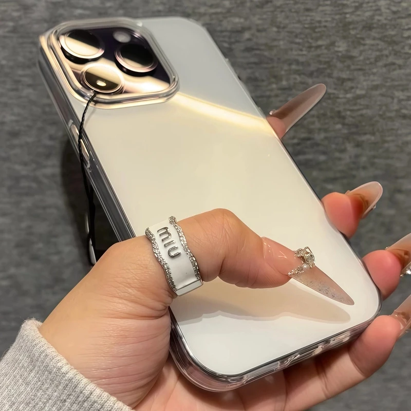 【喜黛色】极简ins奶油壳适用iPhone16/15promax手机壳套