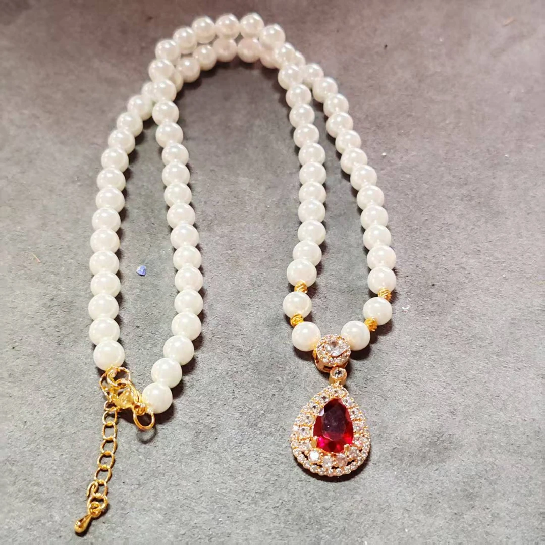 【南非定制】经典高级轻奢大气百搭吊坠AJ11408