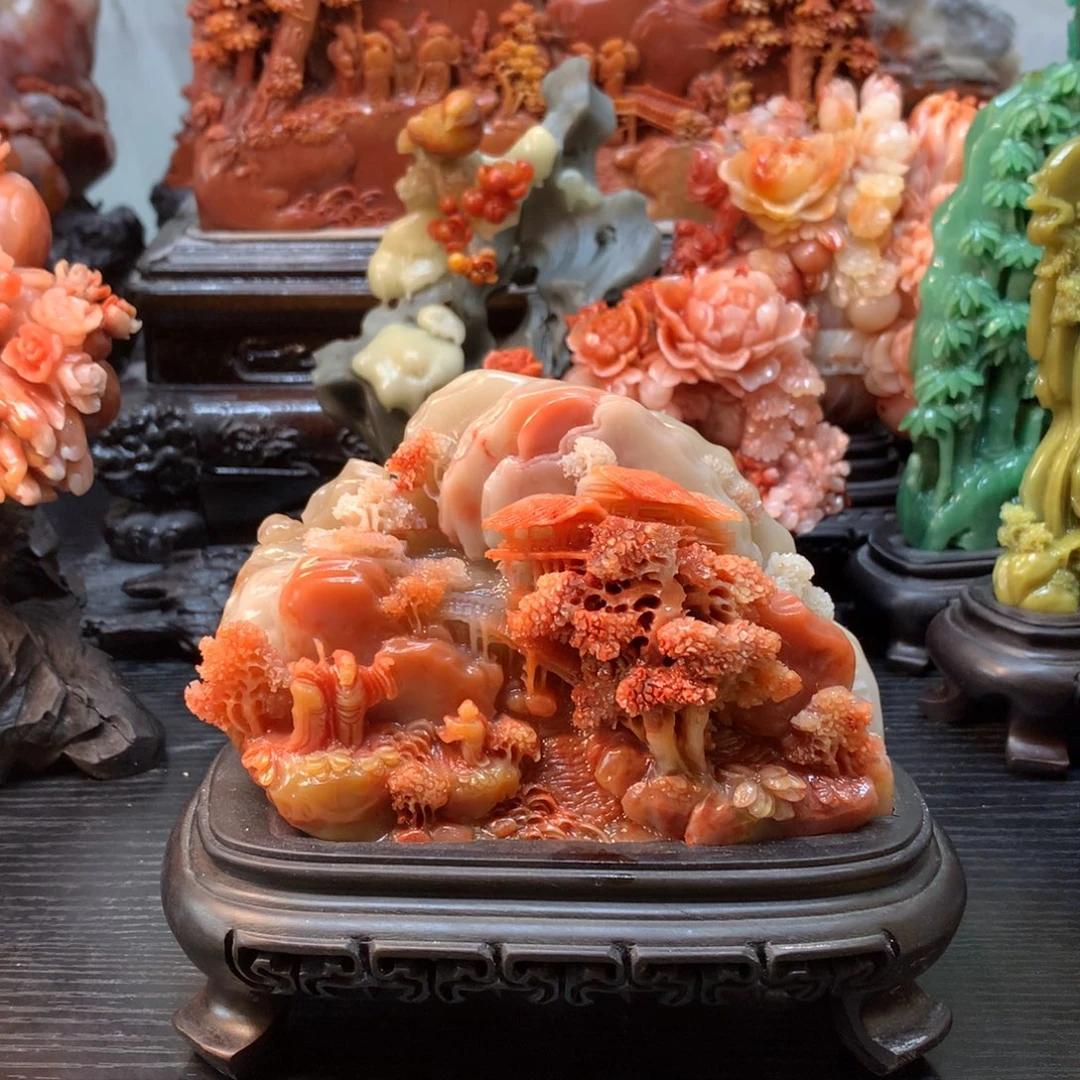 寿山石寿山石摆件