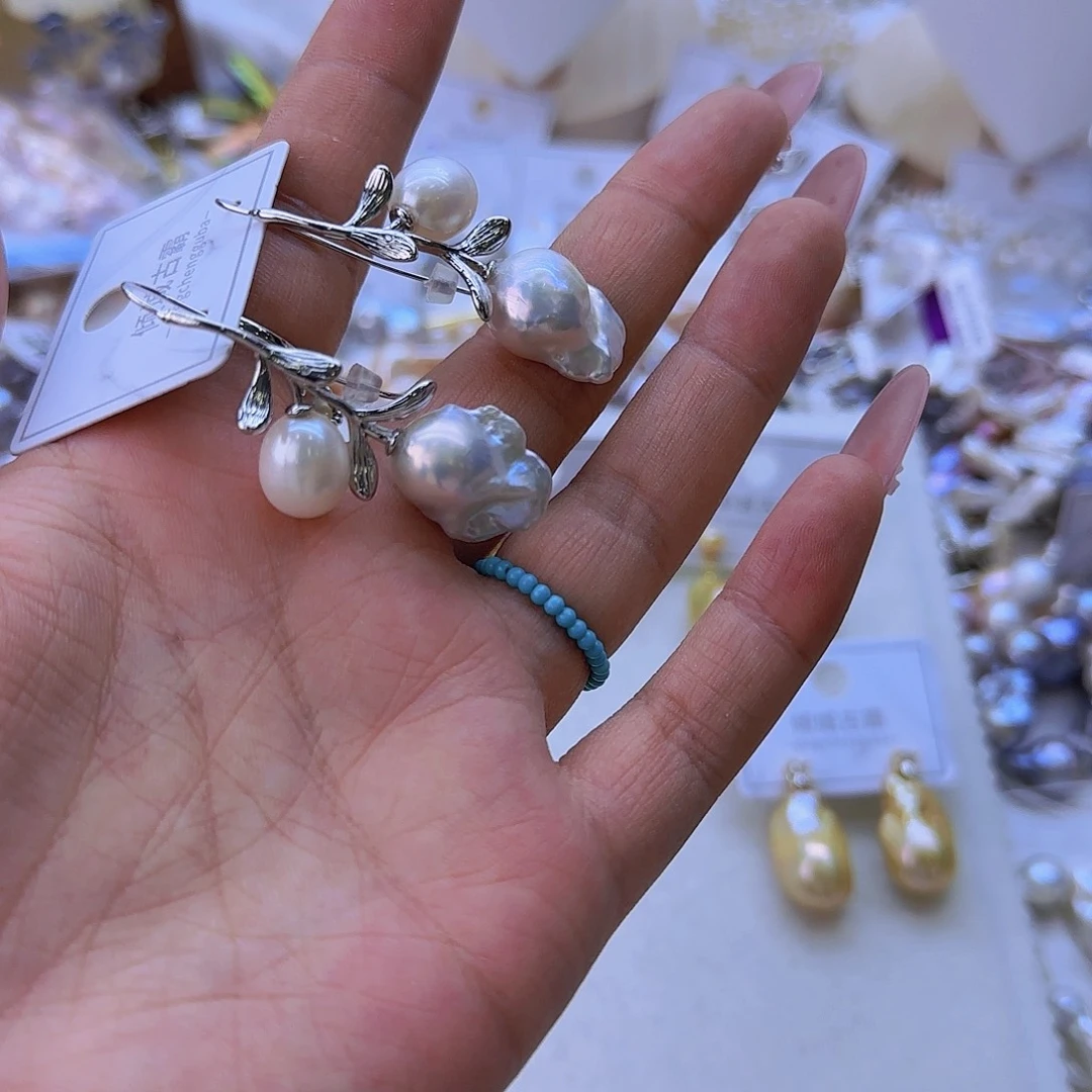 未镶嵌淡水珍珠项链定制610