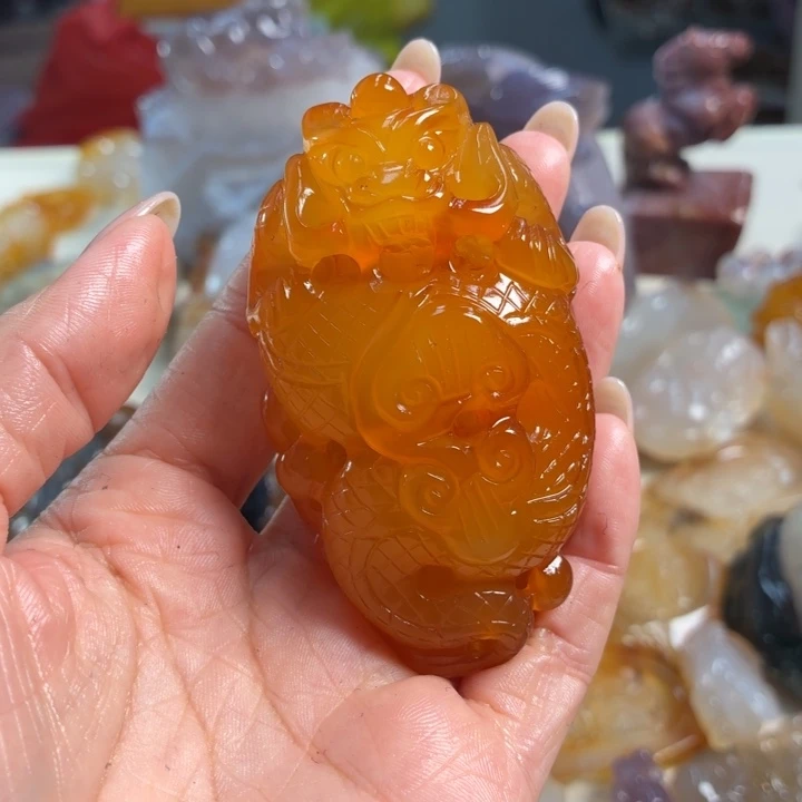 玛瑙/玉髓未镶嵌吊坠(不含链)