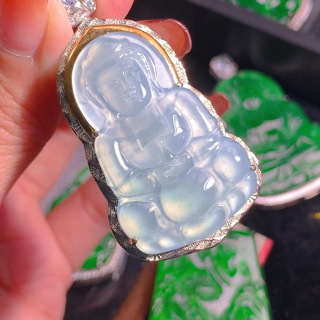 翡翠吊坠(不含链)未镶嵌