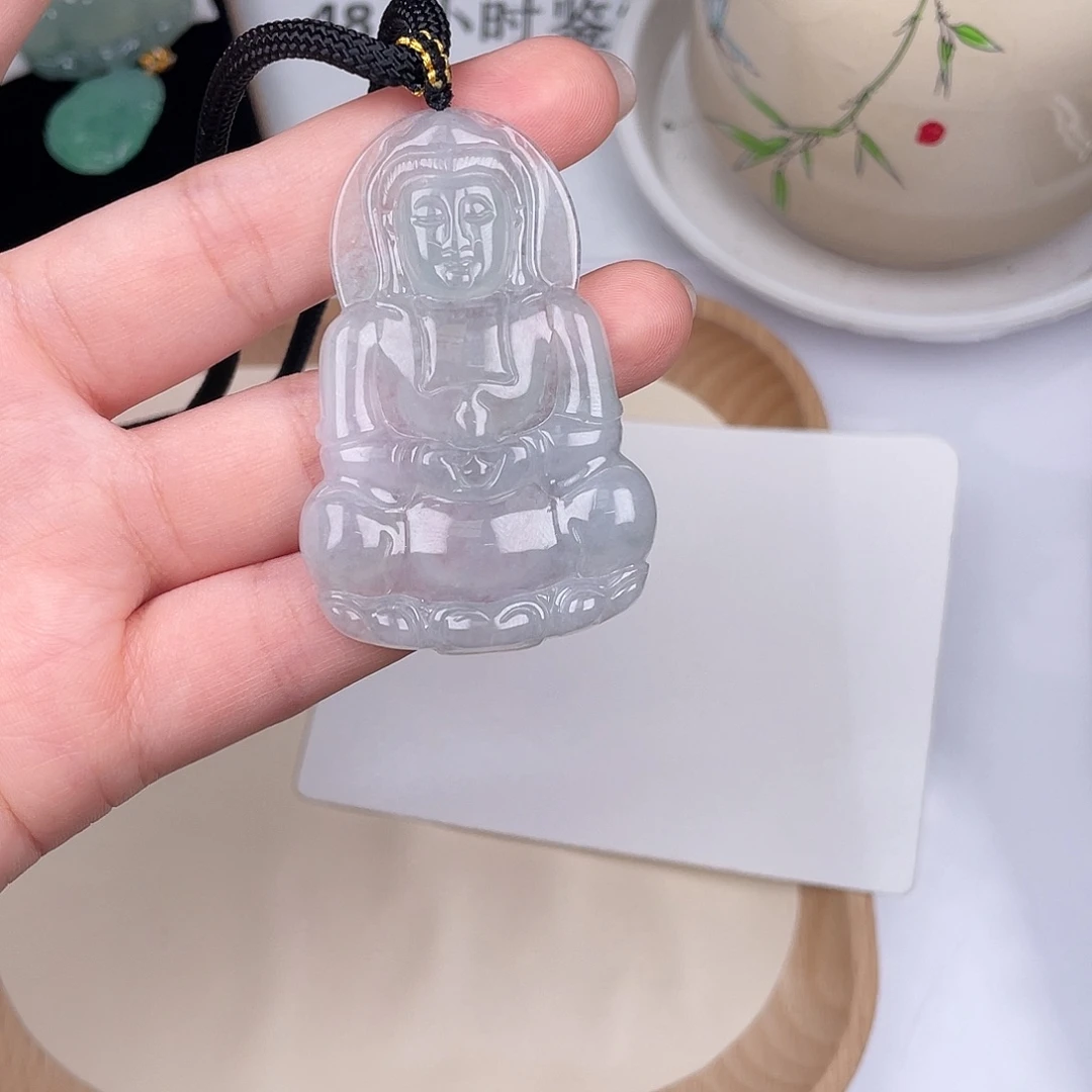 翡翠未镶嵌颈饰zc144