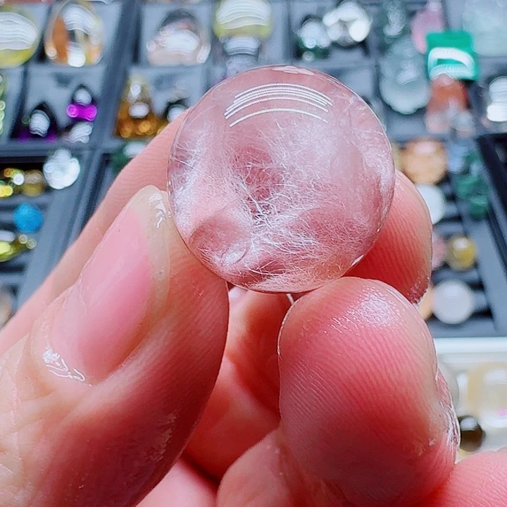 向***荷未镶嵌水晶珠宝半成品