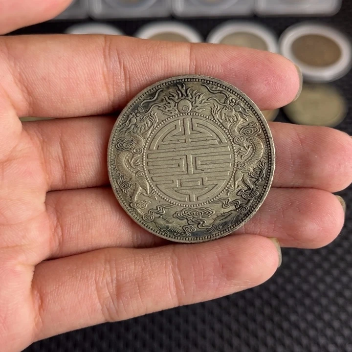 金属大头龙洋船洋工艺品