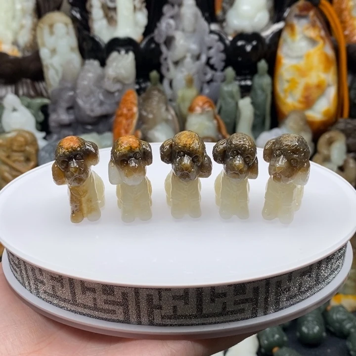 和田玉挂件未镶嵌淘***多