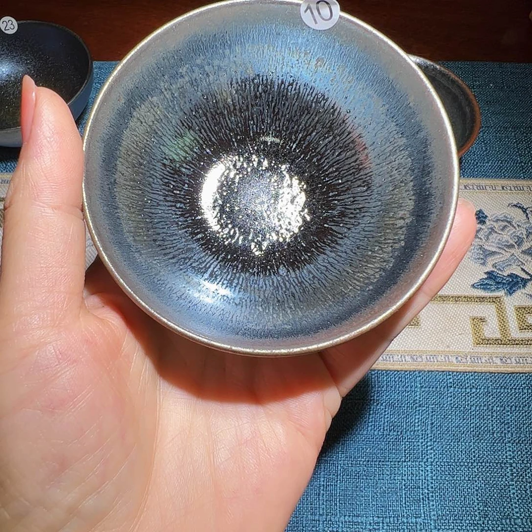 茶盏米***熊行知建盏弘毅龙窑柴烧10