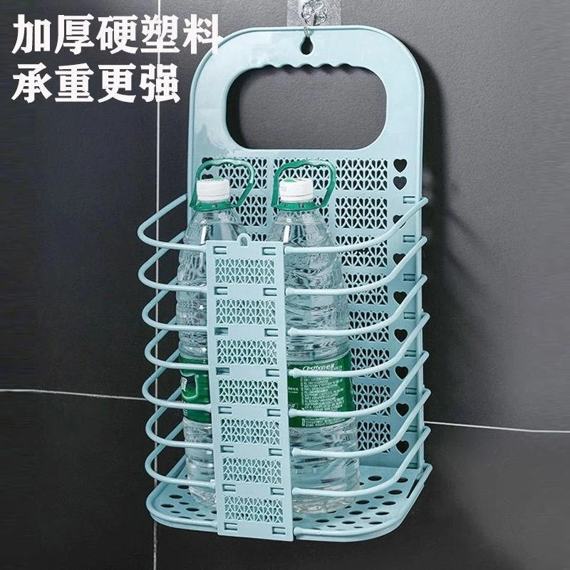 可折叠脏衣篮免打孔卫生间壁挂式脏衣服收纳筐洗衣篮放衣服的篮子