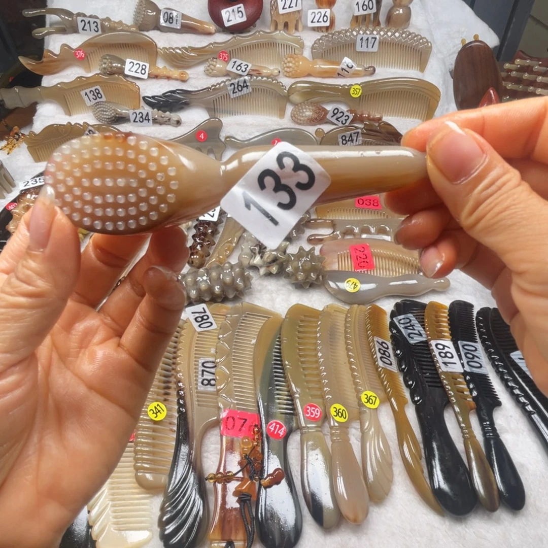 甜***✿牛角梳牛角福利款