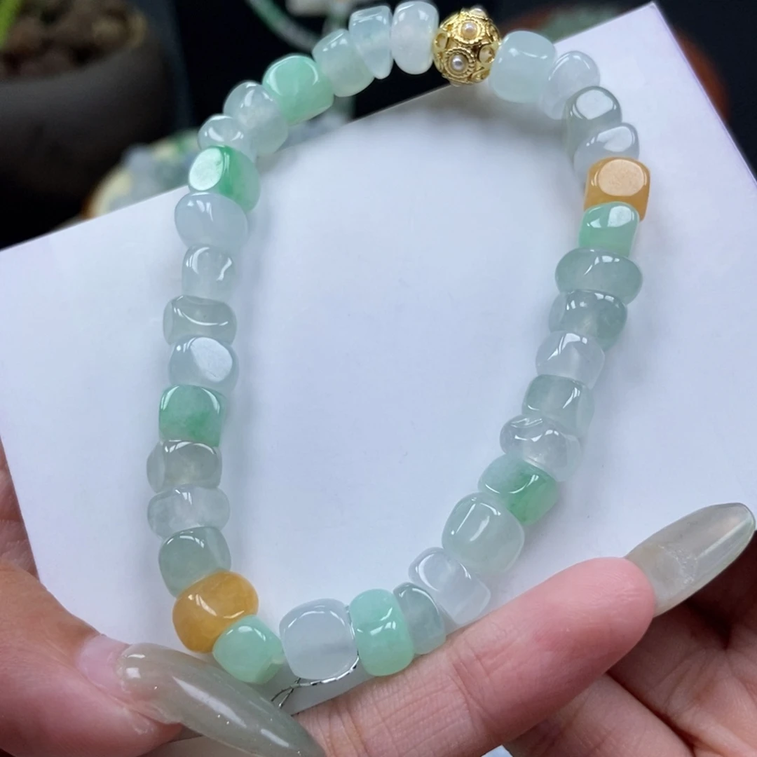 未镶嵌挂件翡翠珠链