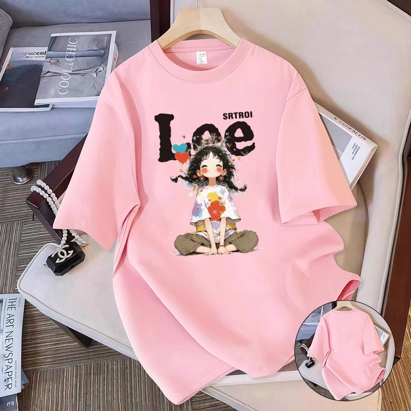 奥莱精选丨一折专区丨夏季男女同款重磅纯棉短袖t恤宽松百搭上衣