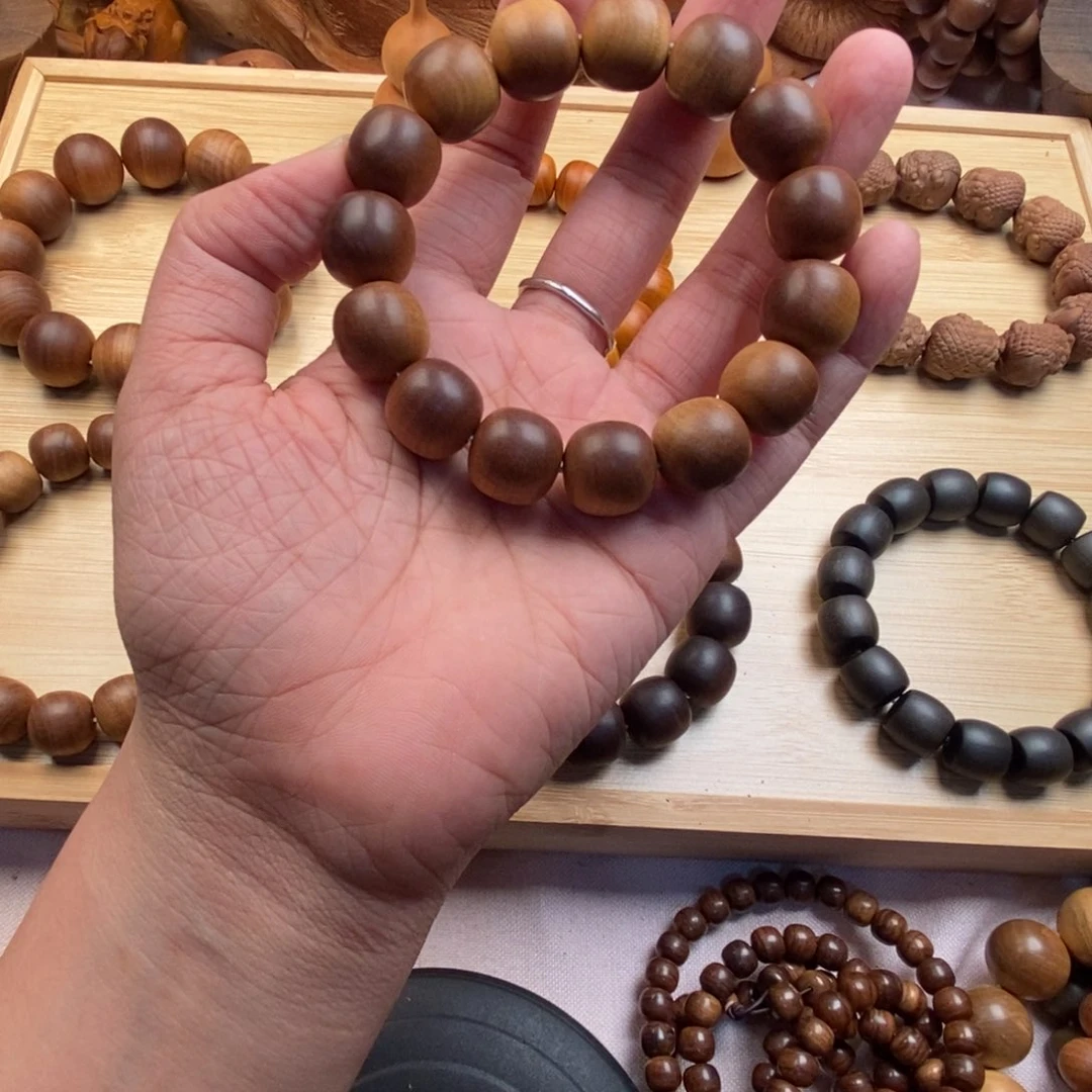 檀香木手串/手链四**茶1516奶香
