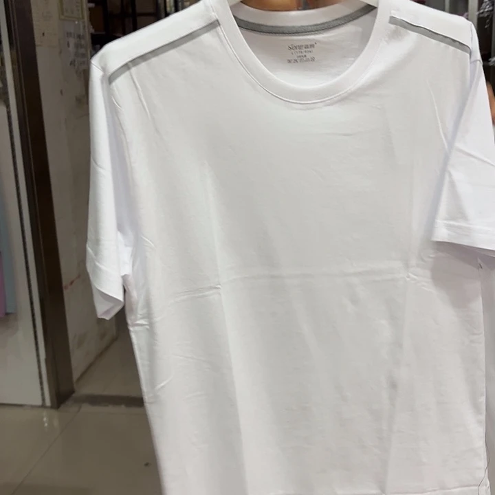 三醋酯纤维棉森鹅运动半袖棉2174款