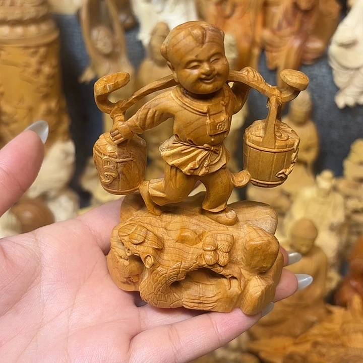 柏木（崖柏）崖柏瑕疵童子送财