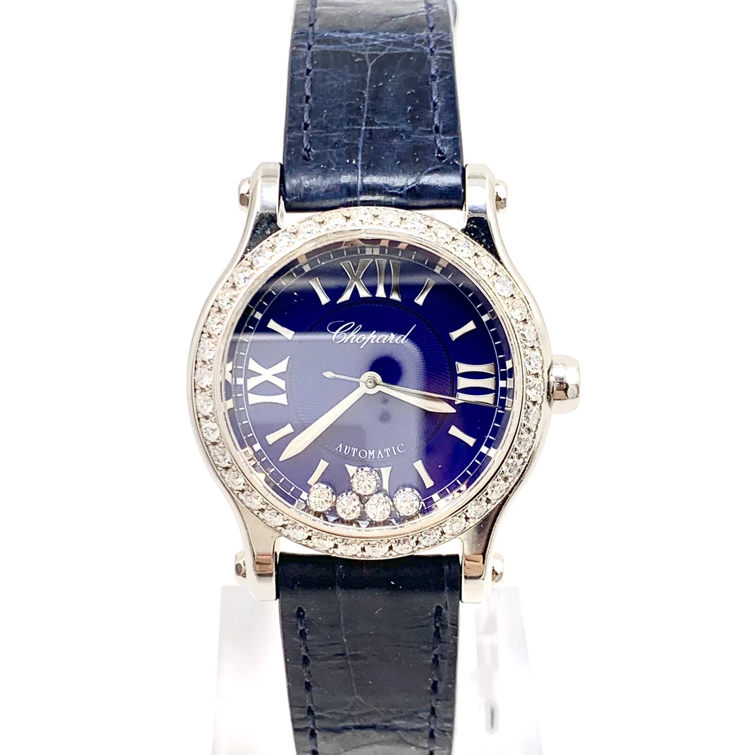 99新 Chopard/萧邦 快乐钻/自动机械/表径30mm/女表