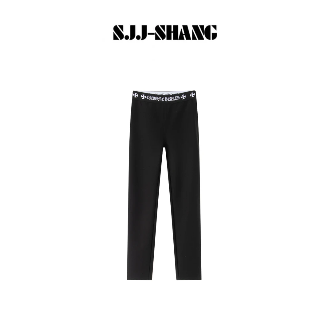 SJJ-SHANG【罗心打底】超柔无痕蛋白绒无缝云朵修身打底裤q136172p