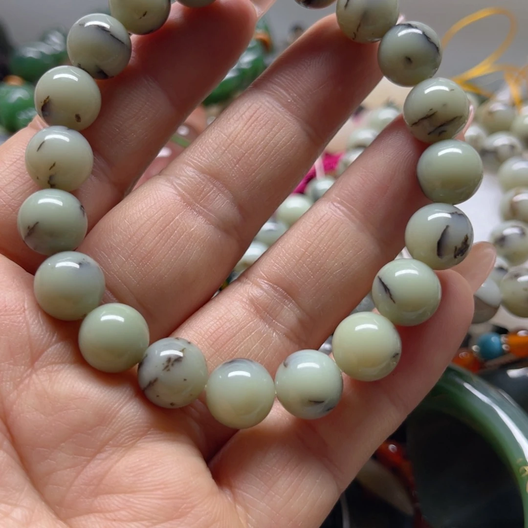 和田玉手链未镶嵌