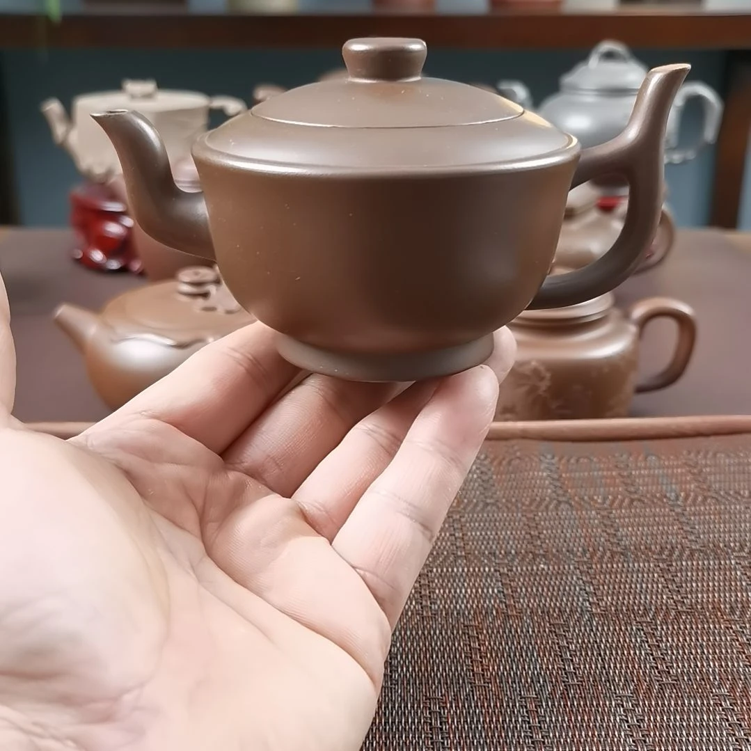 茶壶紫砂紫泥碗灯200CC