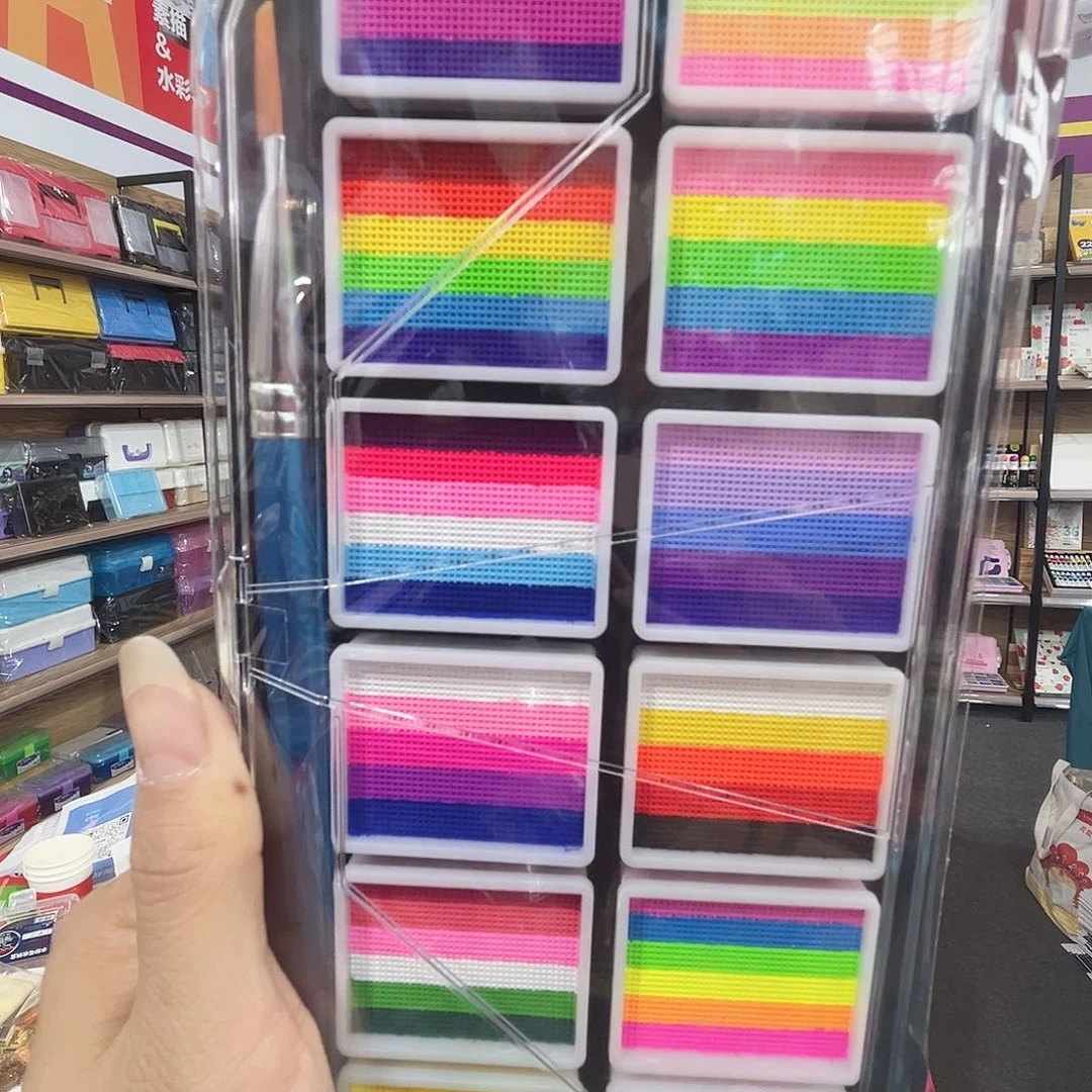 彩绘65色人脸彩绘