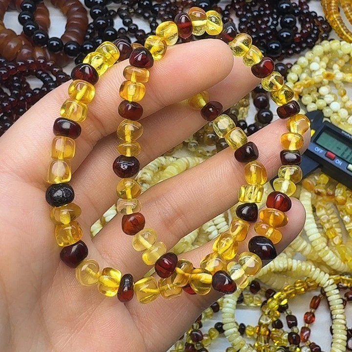 琥珀未镶嵌珠宝奇石