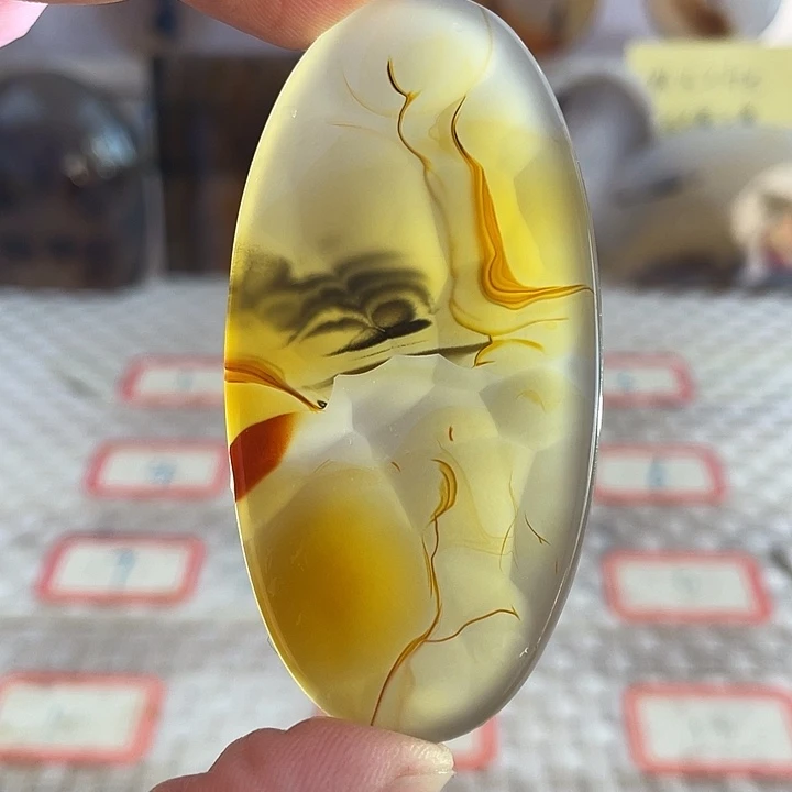 玛瑙/玉髓合金颈饰