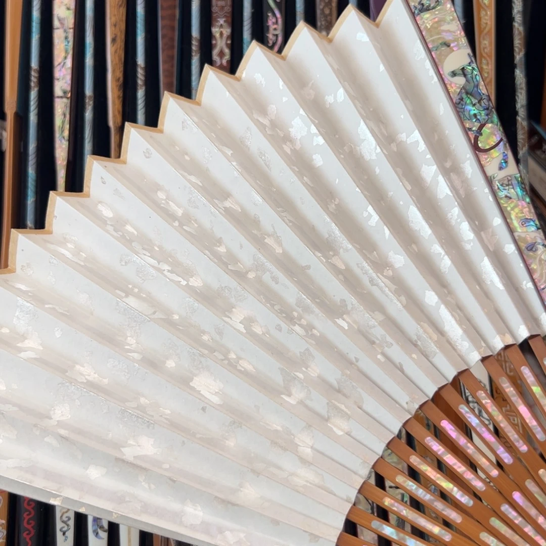 扇子祝锦记手工制作