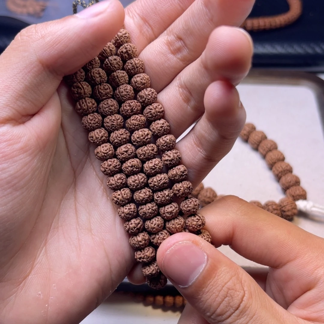 金刚菩提吊坠7mm梅花108