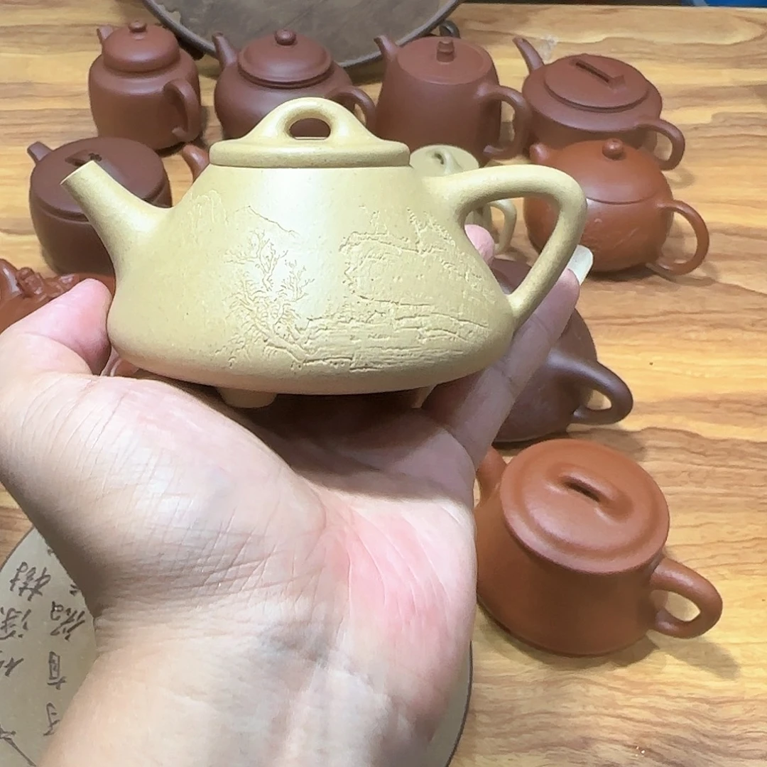 紫砂壶紫砂石瓢壶