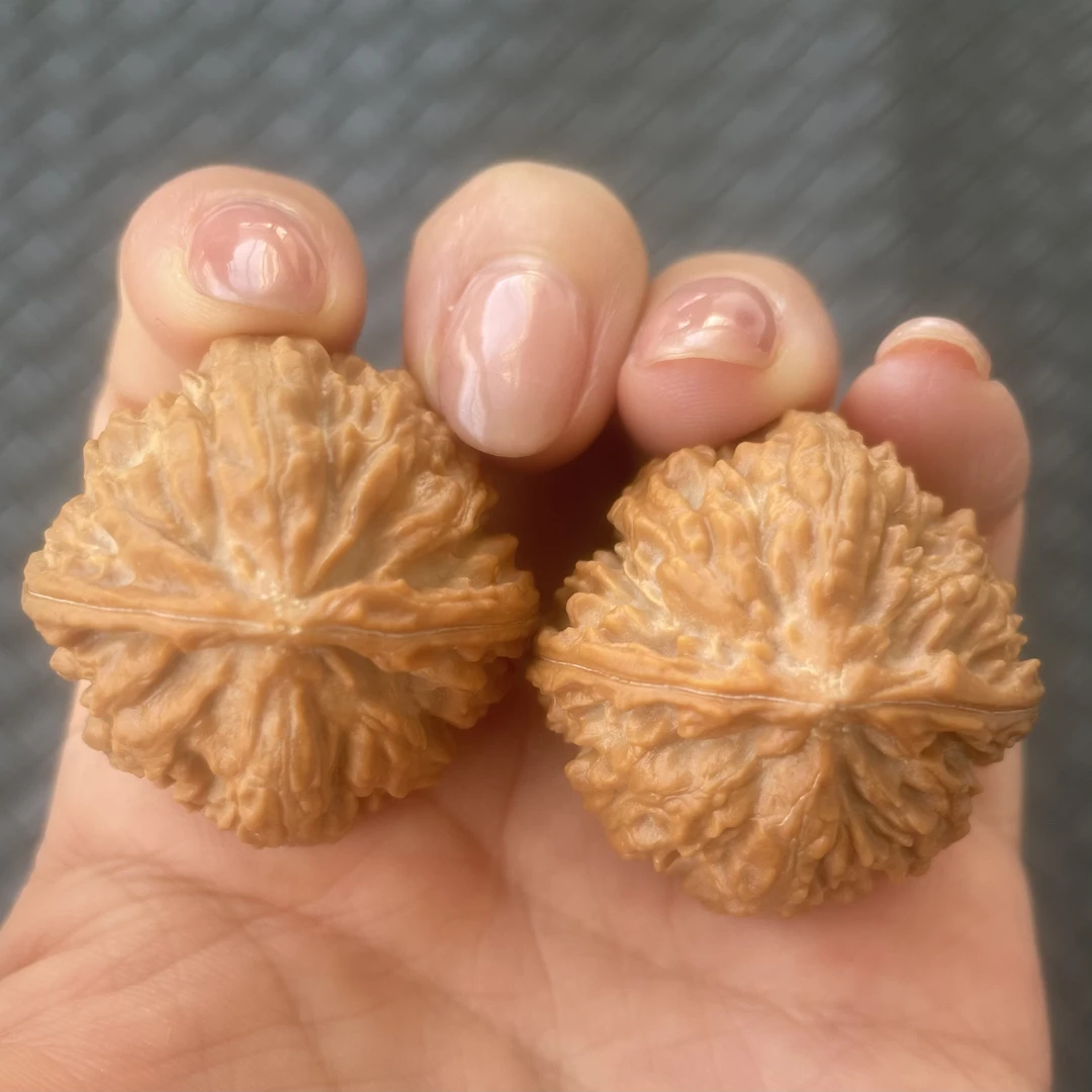 舍利子，手捻，野生小楸子，原装原皮，全品无修，高端文玩霸王龙核桃