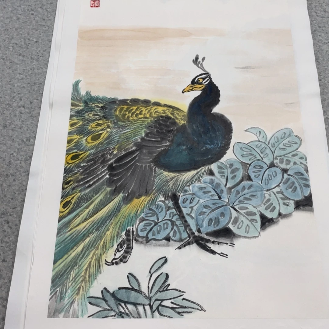 国画2平尺国画作品