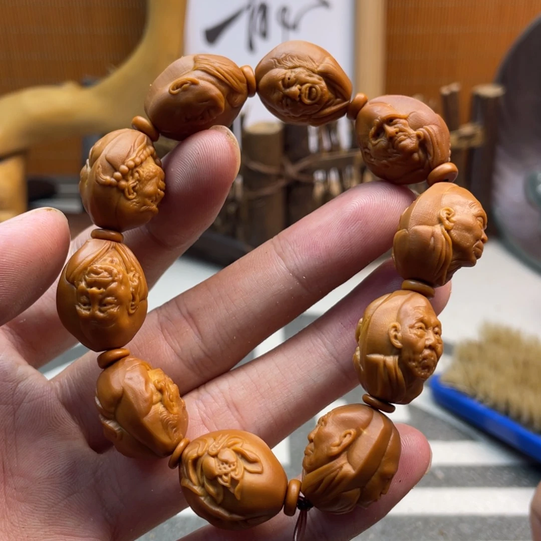 橄榄核手串/手链橄榄核雕工艺手串5119