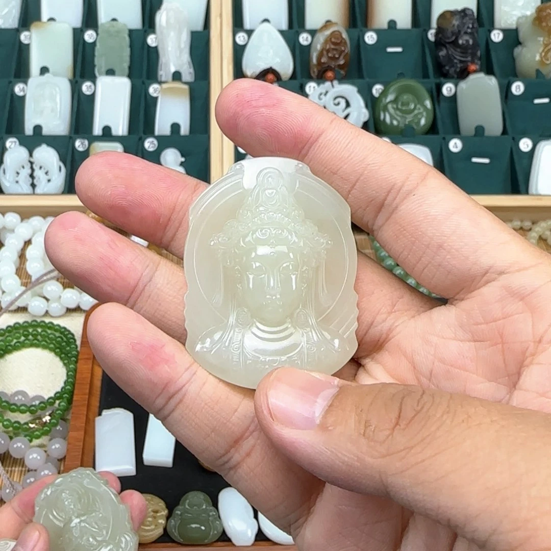 和田玉挂件未镶嵌