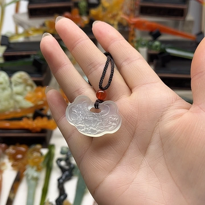 蛇纹石玉岫玉发簪未镶嵌
