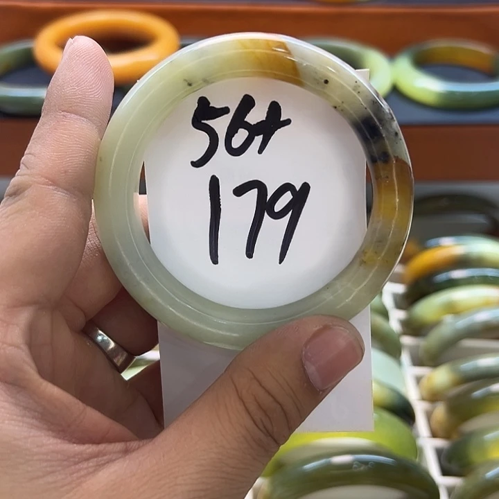 蛇纹石玉合金手镯