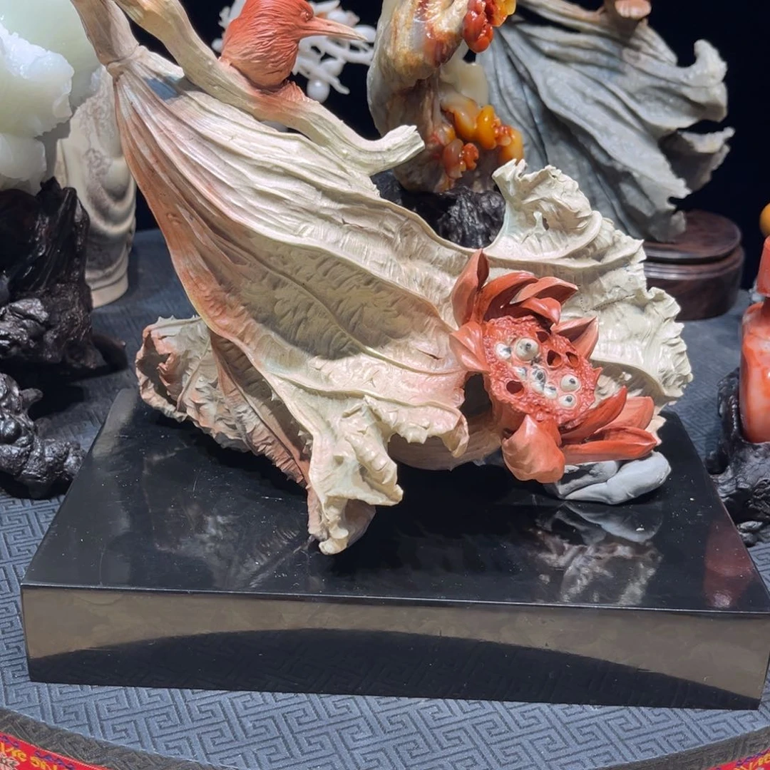 浓***多寿山石寿山石雕刻作品欣赏
