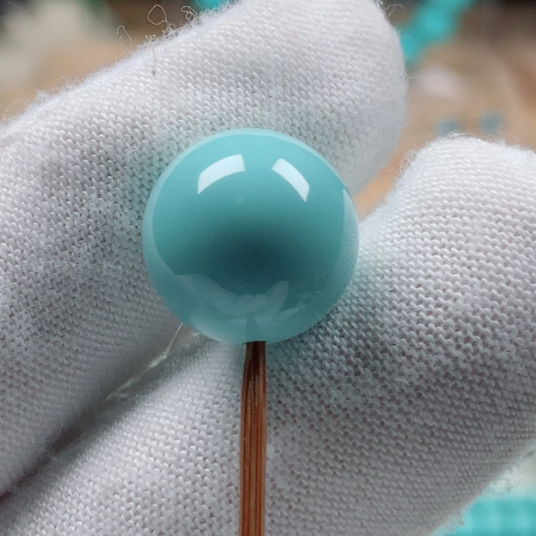 绿松石未镶嵌新款13.6mm