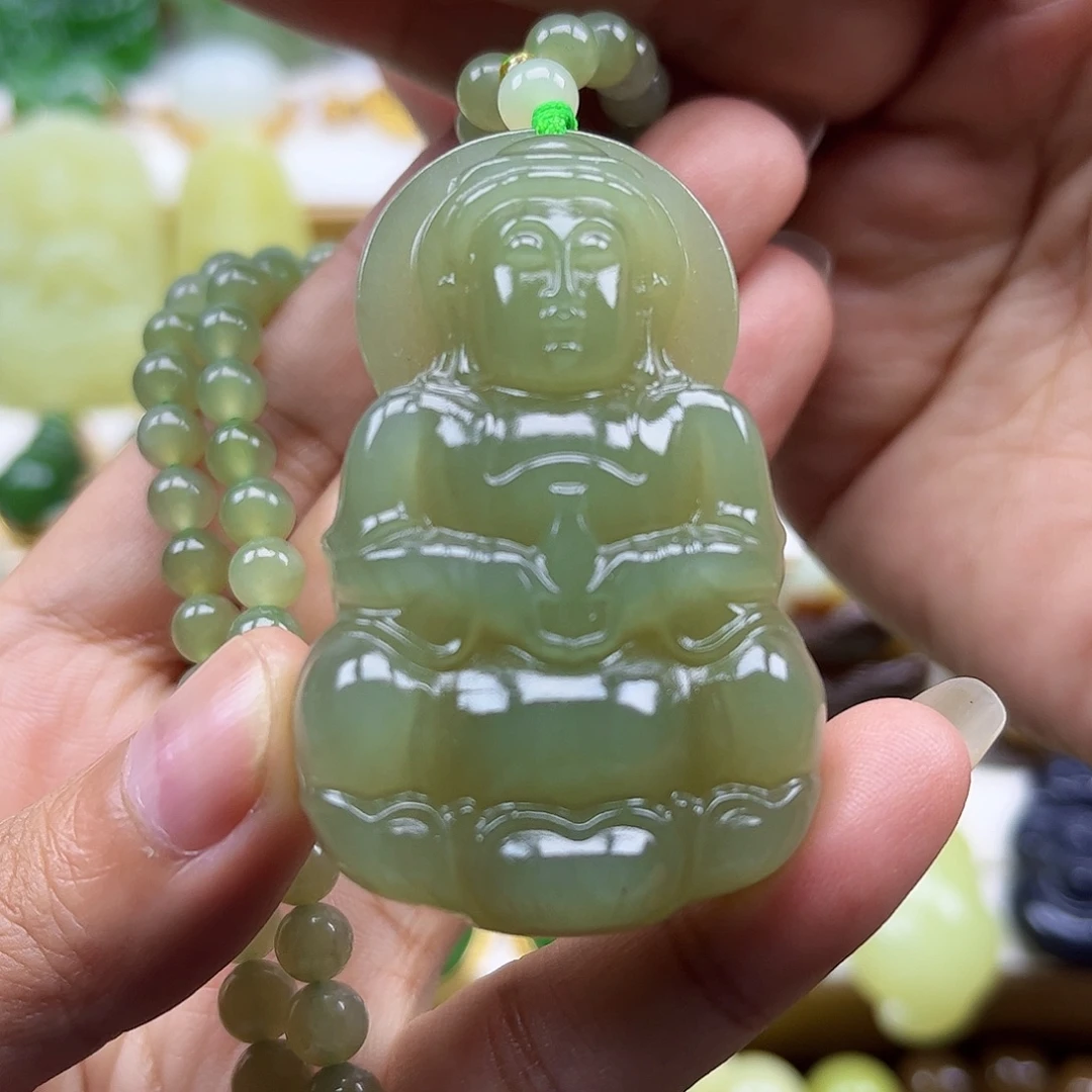 颈饰未镶嵌和田玉
