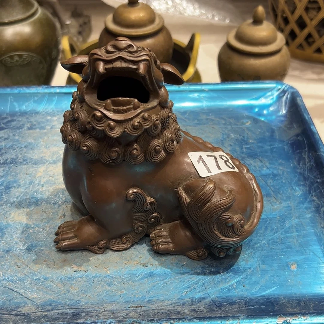 微瑕疵黄铜摆件工艺品