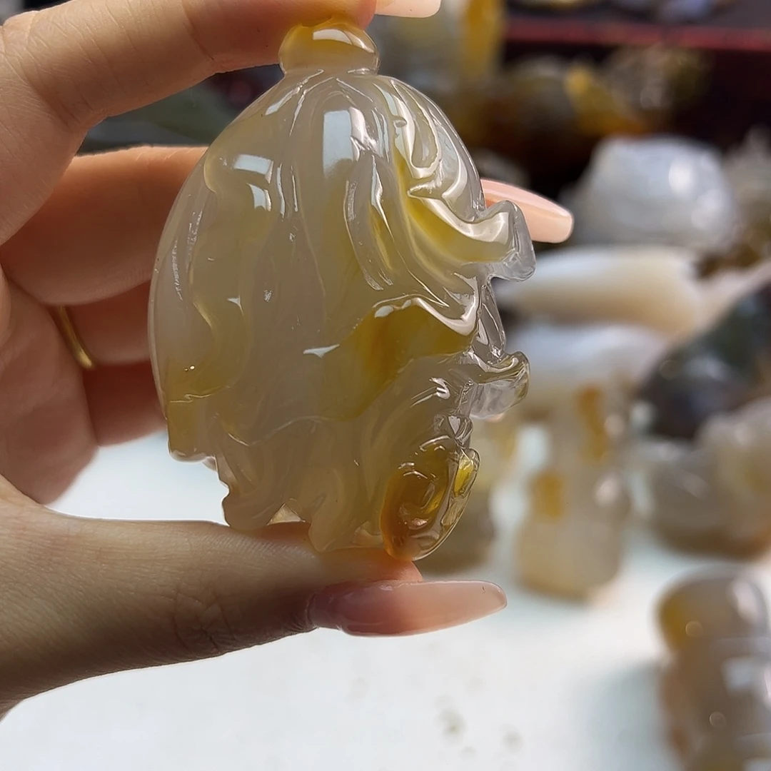 玛瑙/玉髓合金颈饰