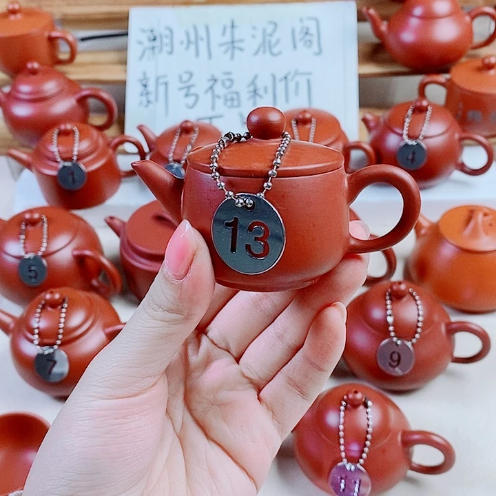 潮州朱泥壶手拉汉瓦50