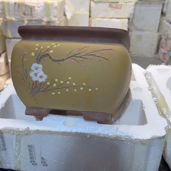 紫砂花盆口径25厘米