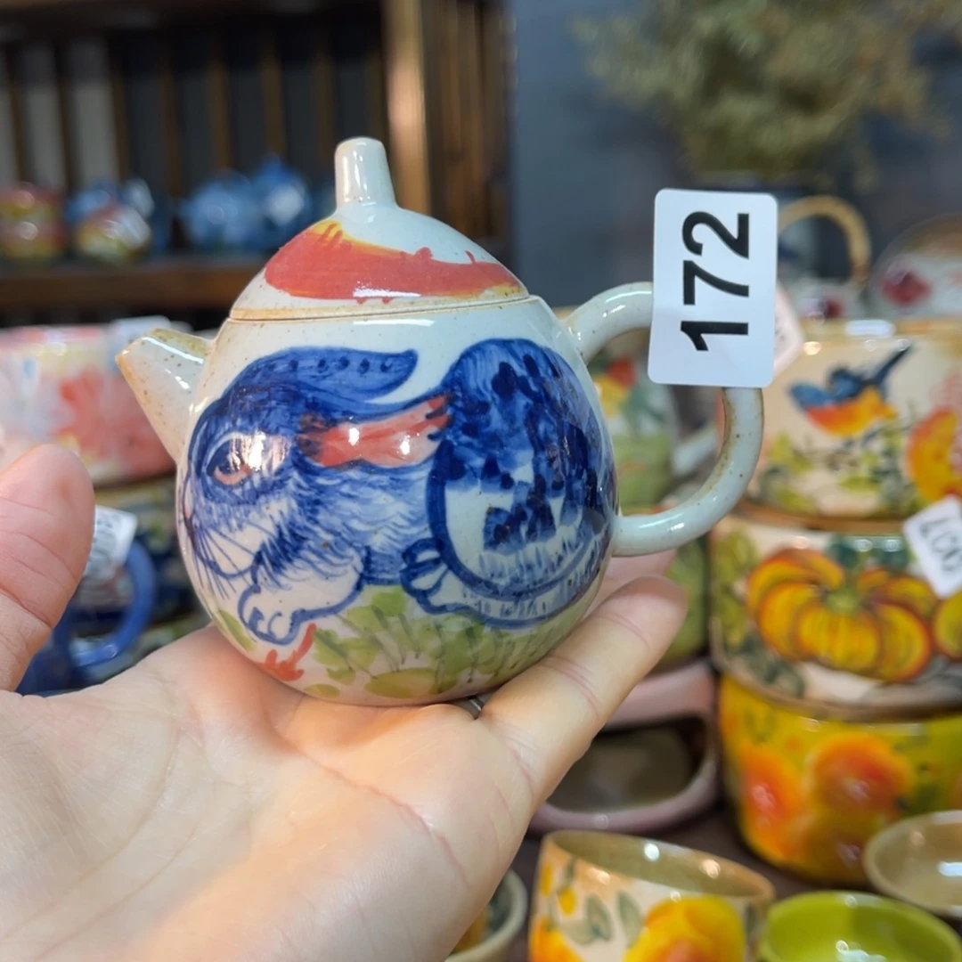杯素浅陶瓷手工手绘