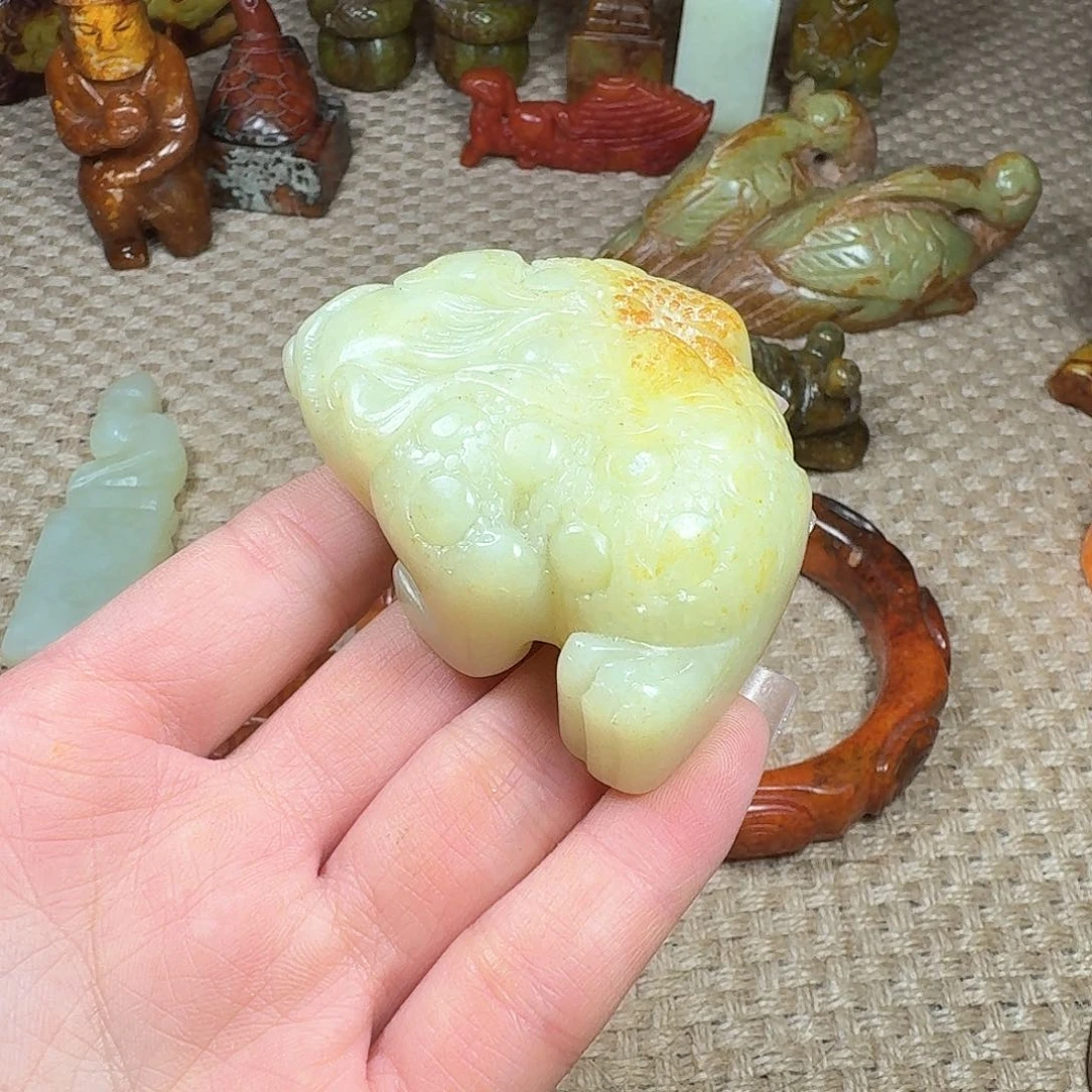 白玉菩提吊坠挂件