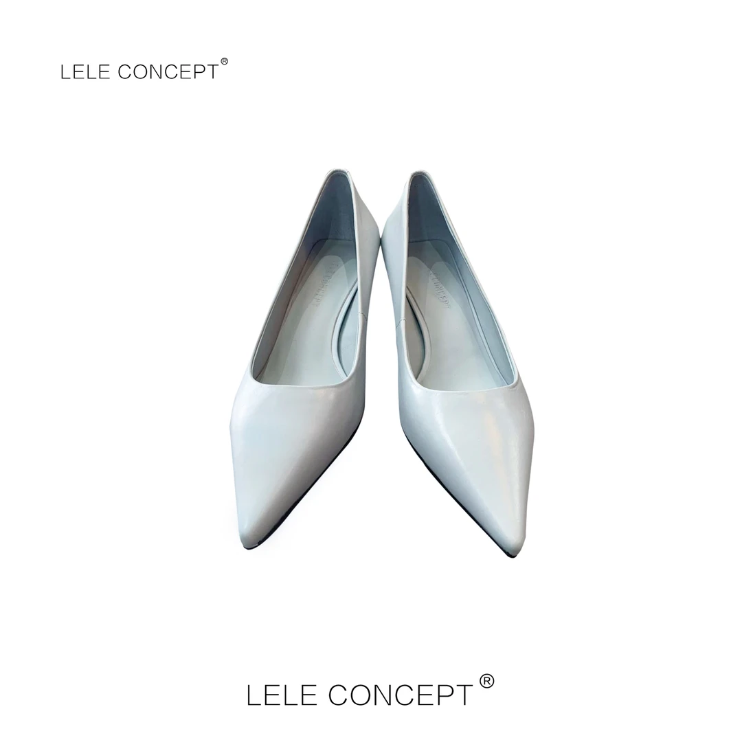 LELE CONCEPT丨【精选推荐】时尚舒适气质款尖头瓢鞋X0176
